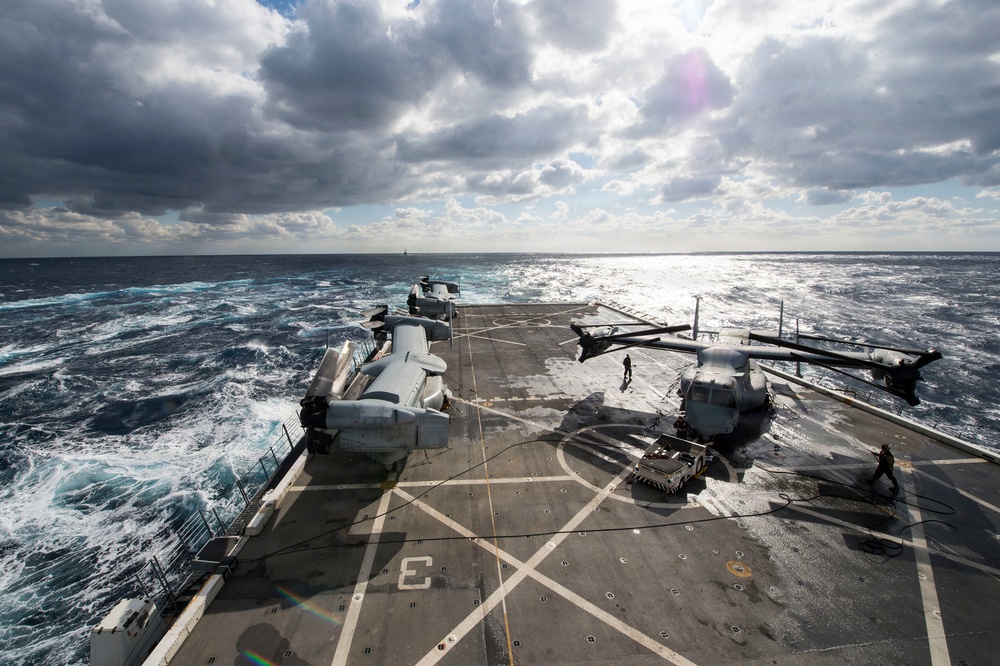 USS New York activity