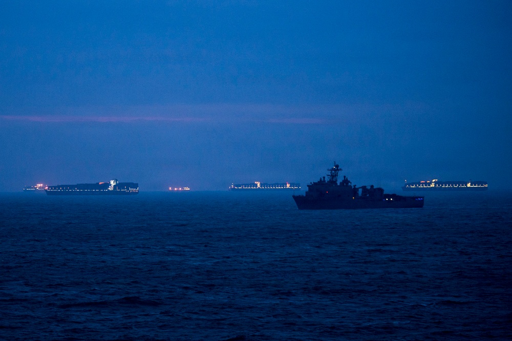 USS New York activity