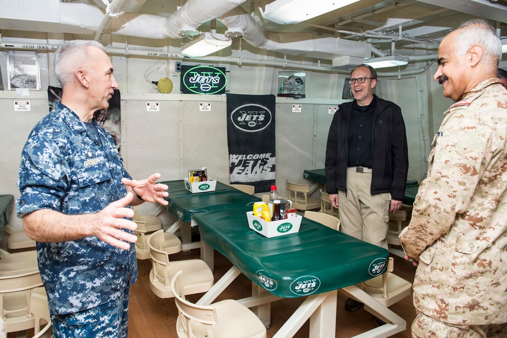 USS New York action