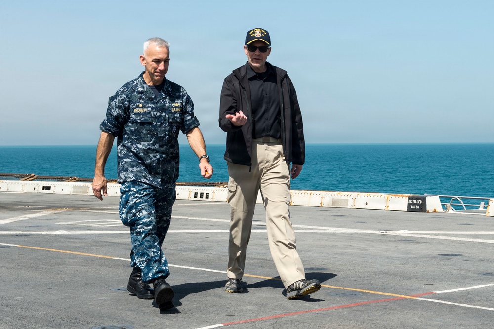 USS New York action