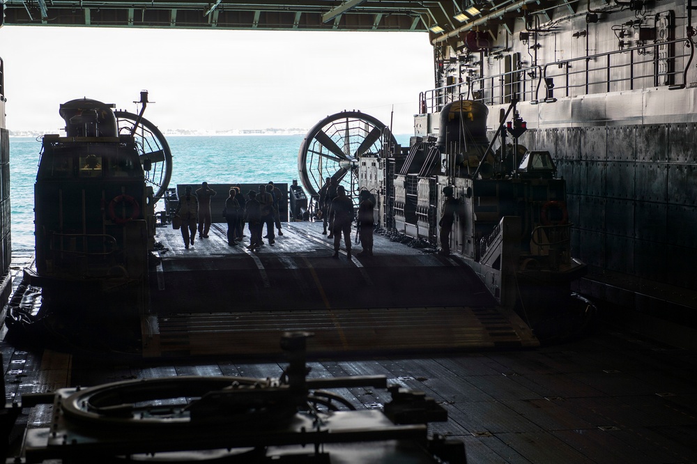 USS New York action