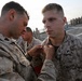 24th MEU Marines pinned during promotion ceremony