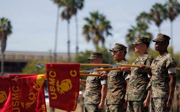 MCIWEST HQSPTBN Change of Command