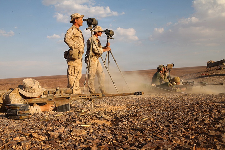 Snipers conduct live-fire exercise during Exercise Eager Lion