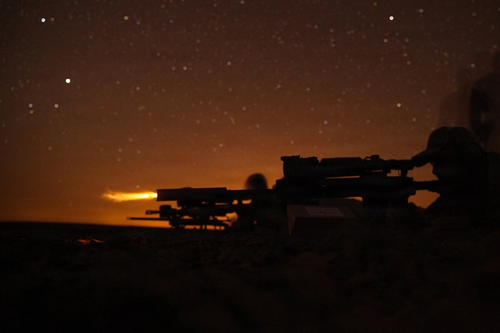 Snipers conduct live-fire exercise during Exercise Eager Lion