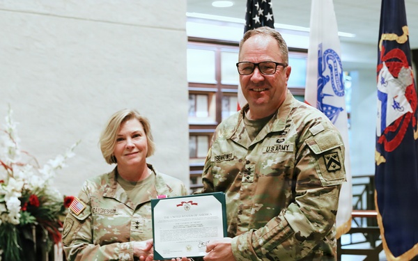 Maj. Gen. Karen Monday-Gresham Receives Legion of Merit