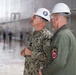Commander of Expeditionary Strike Group 3 (ESG-3) Tours USS America.