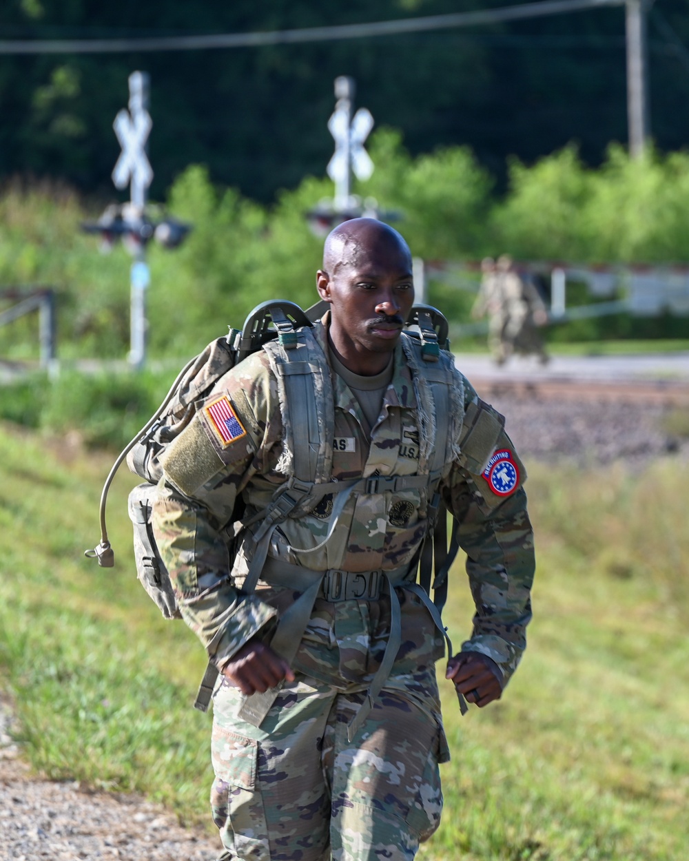 Danish ruck march conducted on Fort Leavenworth