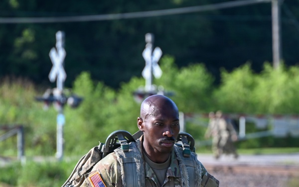 Danish ruck march conducted on Fort Leavenworth
