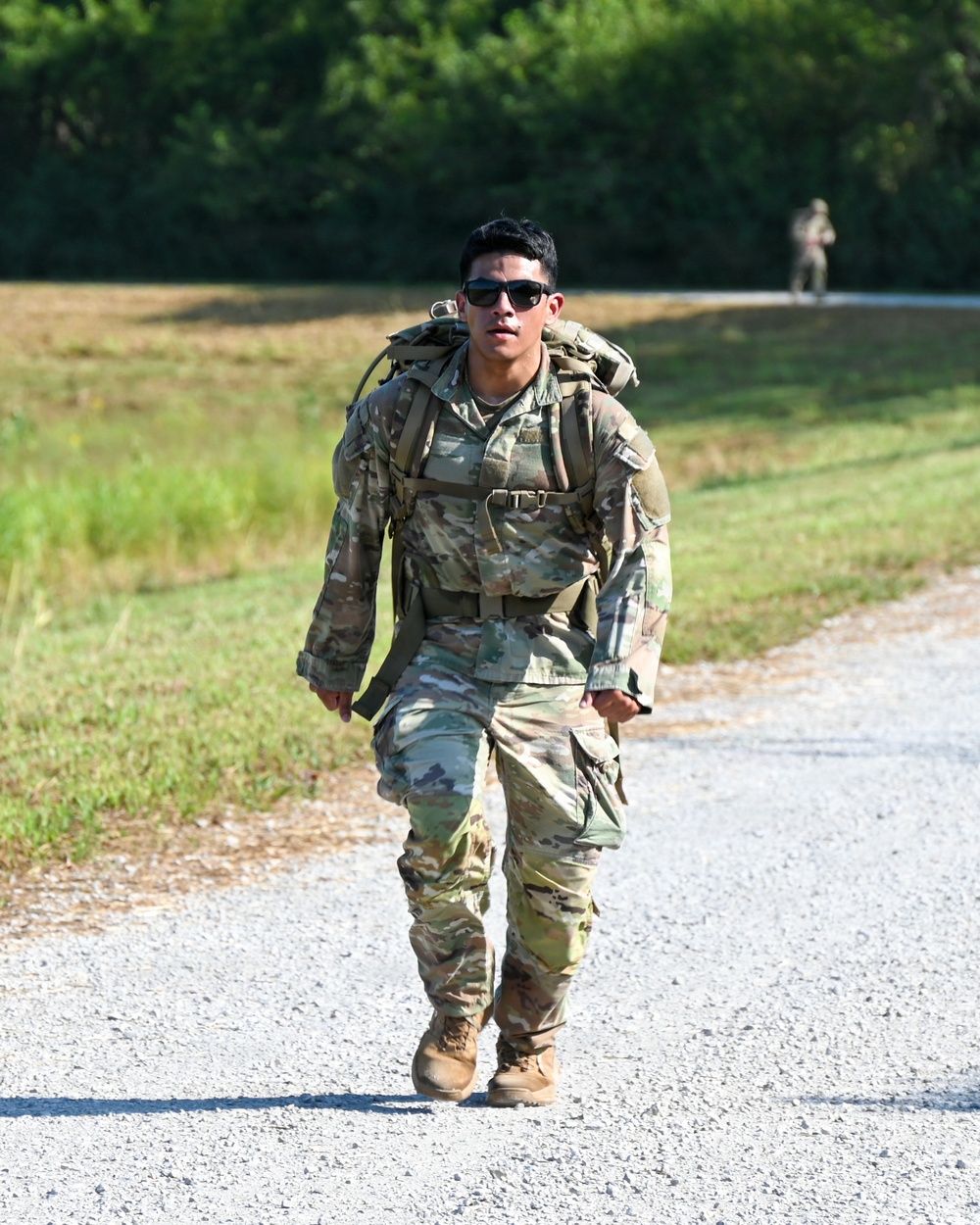 Danish ruck march conducted on Fort Leavenworth