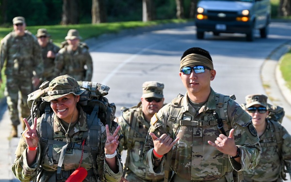 Danish ruck march conducted on Fort Leavenworth