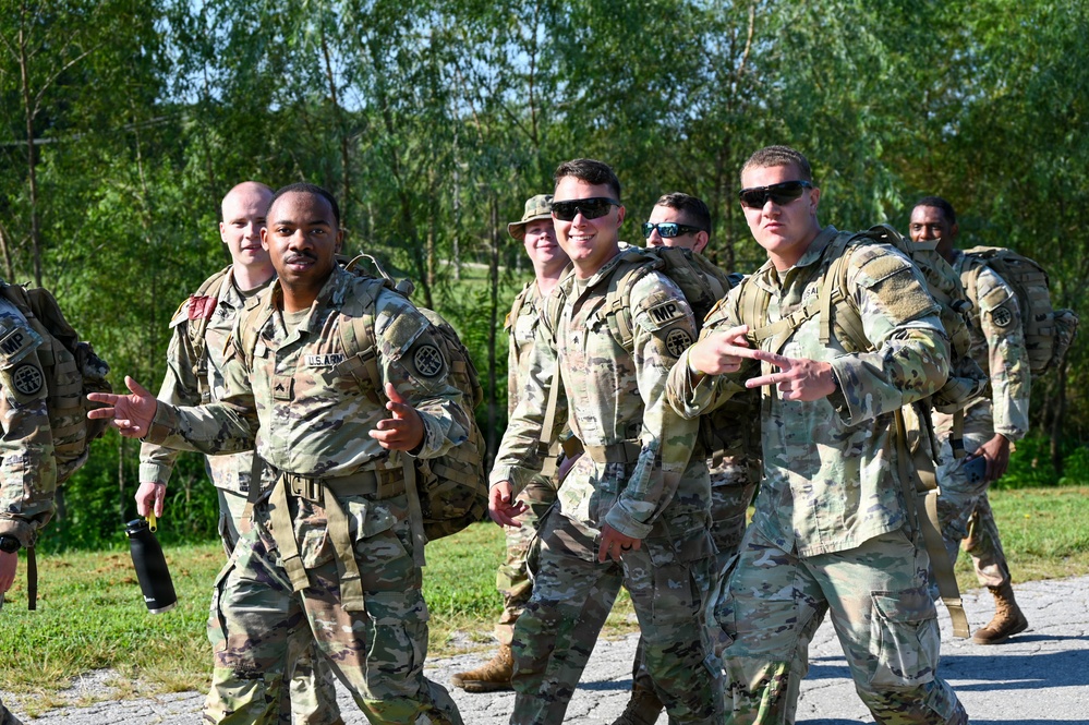 Danish ruck march conducted on Fort Leavenworth
