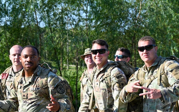 Danish ruck march conducted on Fort Leavenworth
