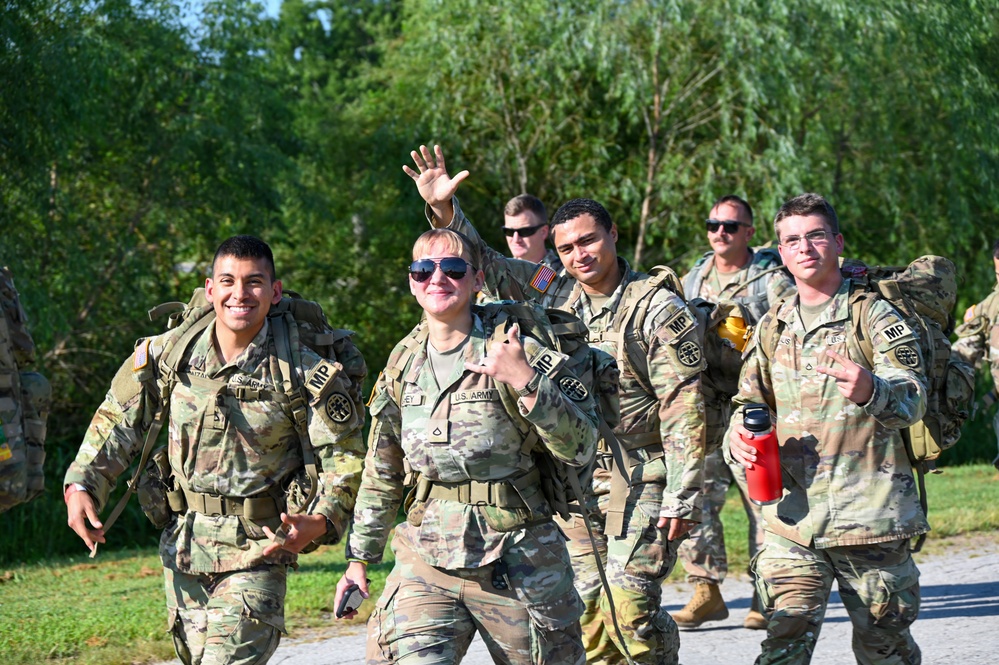 Danish ruck march conducted on Fort Leavenworth