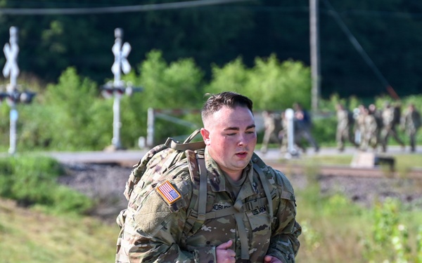 Danish ruck march conducted on Fort Leavenworth