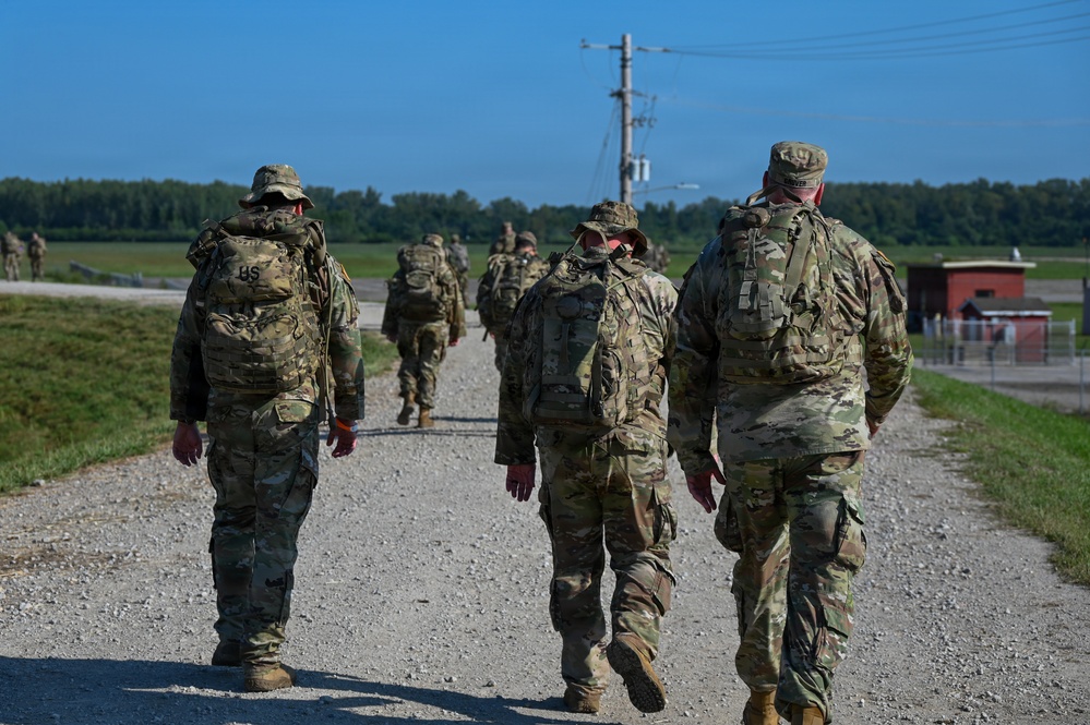 Danish ruck march conducted on Fort Leavenworth