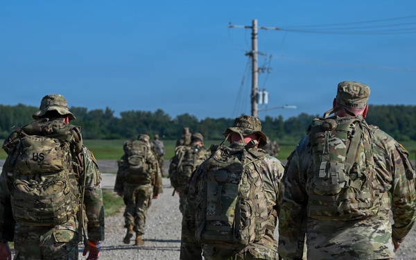 Danish ruck march conducted on Fort Leavenworth