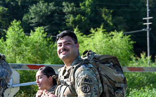 Danish ruck march conducted on Fort Leavenworth