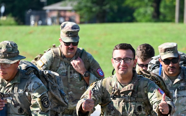 Danish ruck march conducted on Fort Leavenworth