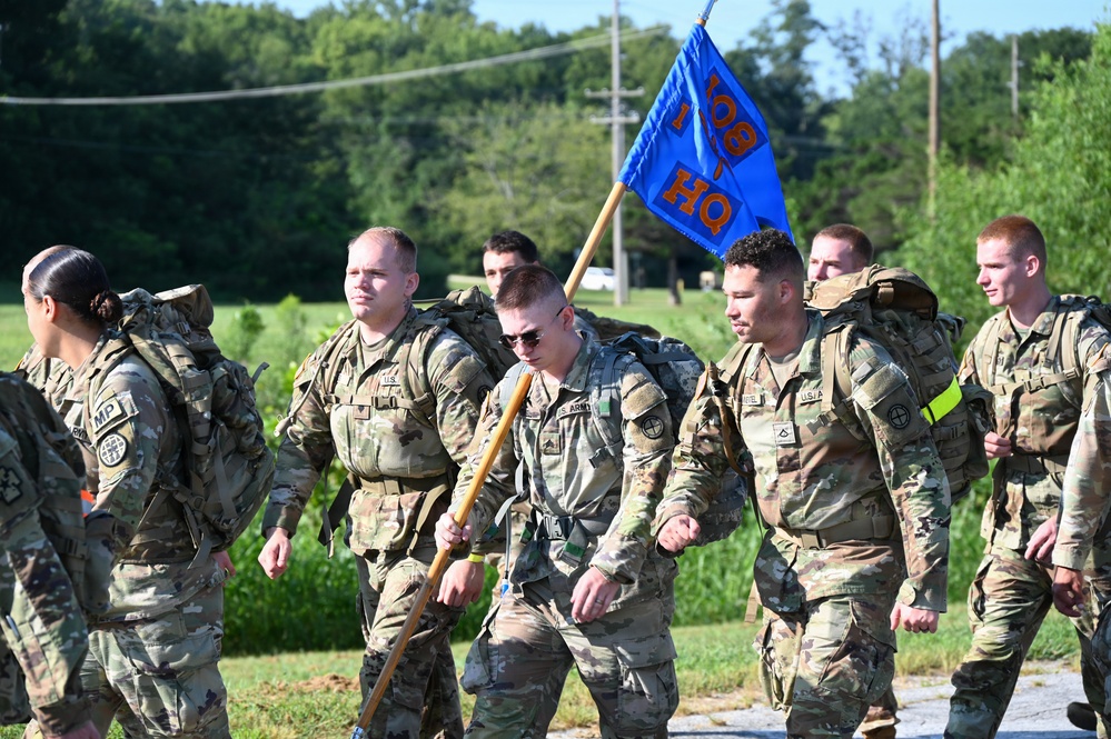 Danish ruck march conducted on Fort Leavenworth
