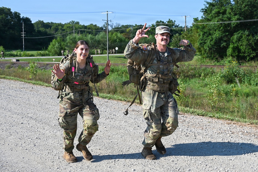 Danish ruck march conducted on Fort Leavenworth