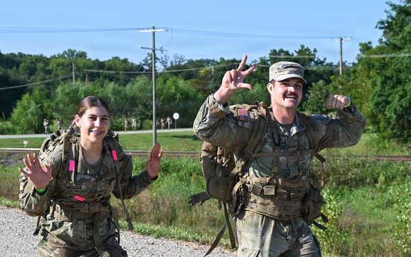 Danish ruck march conducted on Fort Leavenworth