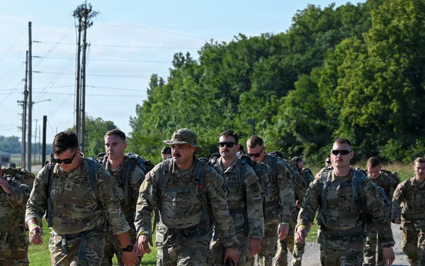 Danish ruck march conducted on Fort Leavenworth