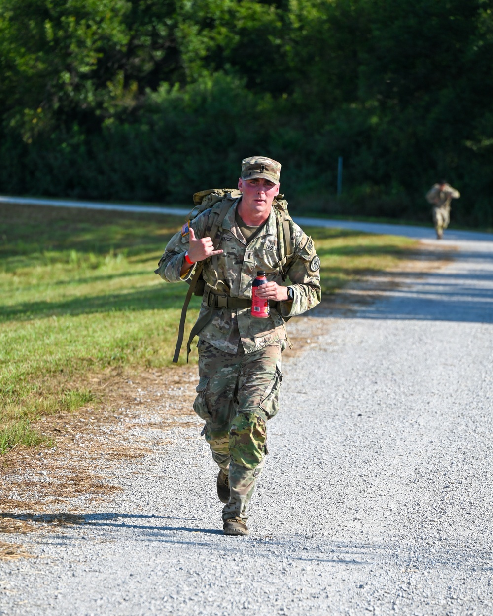 Danish ruck march conducted on Fort Leavenworth