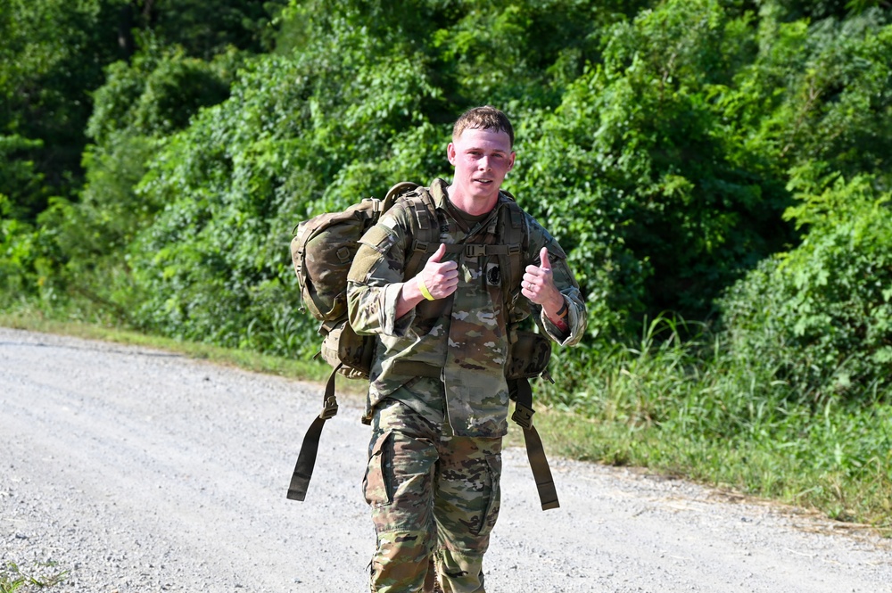 Danish ruck march conducted on Fort Leavenworth