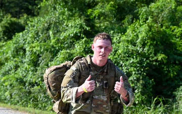 Danish ruck march conducted on Fort Leavenworth