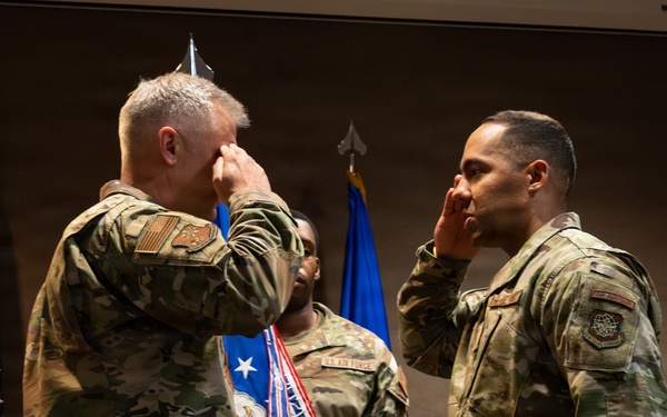 621st CRW Command Chief Assumption of Responsibility