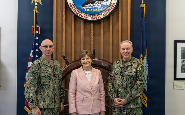 U.S. Senator Jeanne Shaheen Visits PNSY