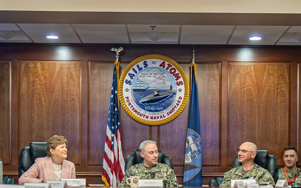 U.S. Senator Jeanne Shaheen Visits PNSY