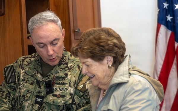 U.S. Senator Jeanne Shaheen Visits PNSY