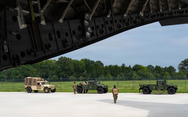 105 AW, U.S. Army NG Cargo Move