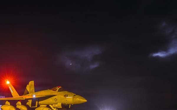 George Washington Conducts Flight Operations