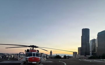 Station Search and Rescue (SAR) Whidbey Island Conducts MH-60S Seahawk Helicopter Flight Operations