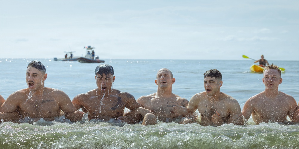 MCIWS Class 4-26 Beach Exercise