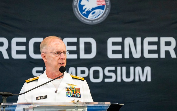 CNO speaks at Directed Energy Symposium