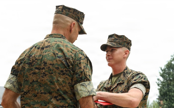 Guard Company NAM Ceremony