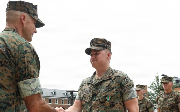 Guard Company NAM Ceremony