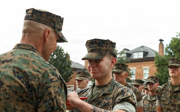 Guard Company NAM Ceremony