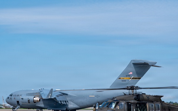 Trading wings for rotors: West Virginia National Guard shows Reserve Airmen the skies