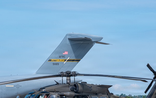 Trading wings for rotors: West Virginia National Guard shows Reserve Airmen the skies