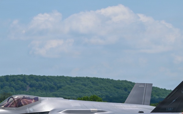 The F-35A Lightning II offically arrives at the 104th Fighter Wing, brings new era to Barnes Air National Guard Base