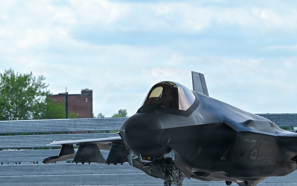 The F-35A Lightning II offically arrives at the 104th Fighter Wing, brings new era to Barnes Air National Guard Base