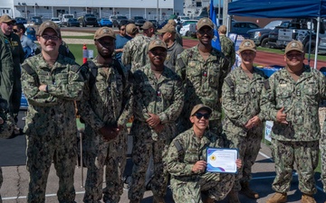 2nd Annual Naval Base San Diego Colors of Courage Chalk Art Competition