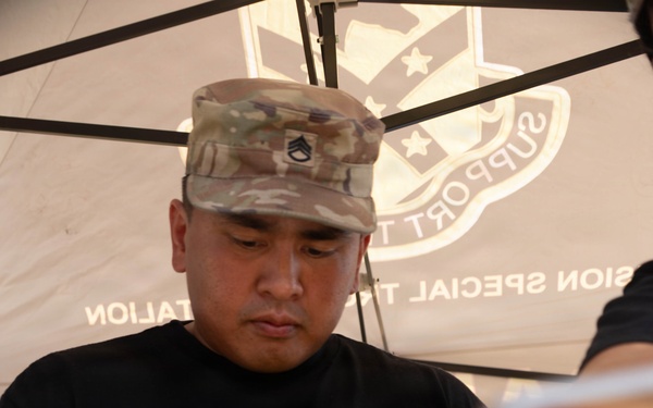 1st Cavalry Division conducts an assault kitchen cook off for Cav Week 105