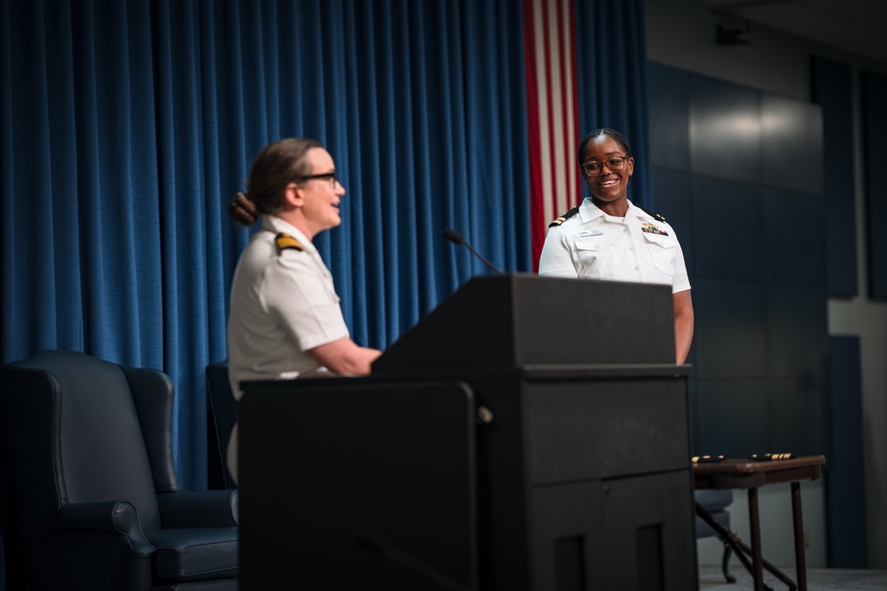 NAVSUP HQ promotion ceremony