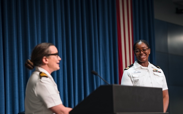 NAVSUP HQ promotion ceremony